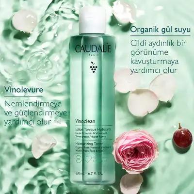 Caudalie Vinoclean Hydrating Toner: Gentle Alcohol-Free Facial Cleanser for Sensitive Skin | Natural Rose Water, Vegan & Makeup Removing - 400ml Caudalie Hydrating Toner: Gentle, Alcohol-Free + Vegan Caudalie Vinoclean, Hydrating Toner, Facial Toner, Natural Toner, Alcohol-Free Toner, Toner for Sensitive Skin, Vegan Toner, Makeup Remover Toner, Gentle Facial Cleanser, Rose Water Toner, sensitive skin, dry skin, redness, irritation, alcohol free, natural ingredients, gentle cleansing, makeup removal, skincar