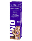 Rocs Uno Whitening Toothpaste with Calcium & Xylitol - 74g Rocs Uno Whitening Toothpaste - Strengthens & Whitens whitening toothpaste, calcium toothpaste, xylitol toothpaste, remineralizing toothpaste, fresh breath toothpaste, oral care, dental hygiene, toothpaste with calcium, whitening oral care, healthy smile, tooth decay prevention