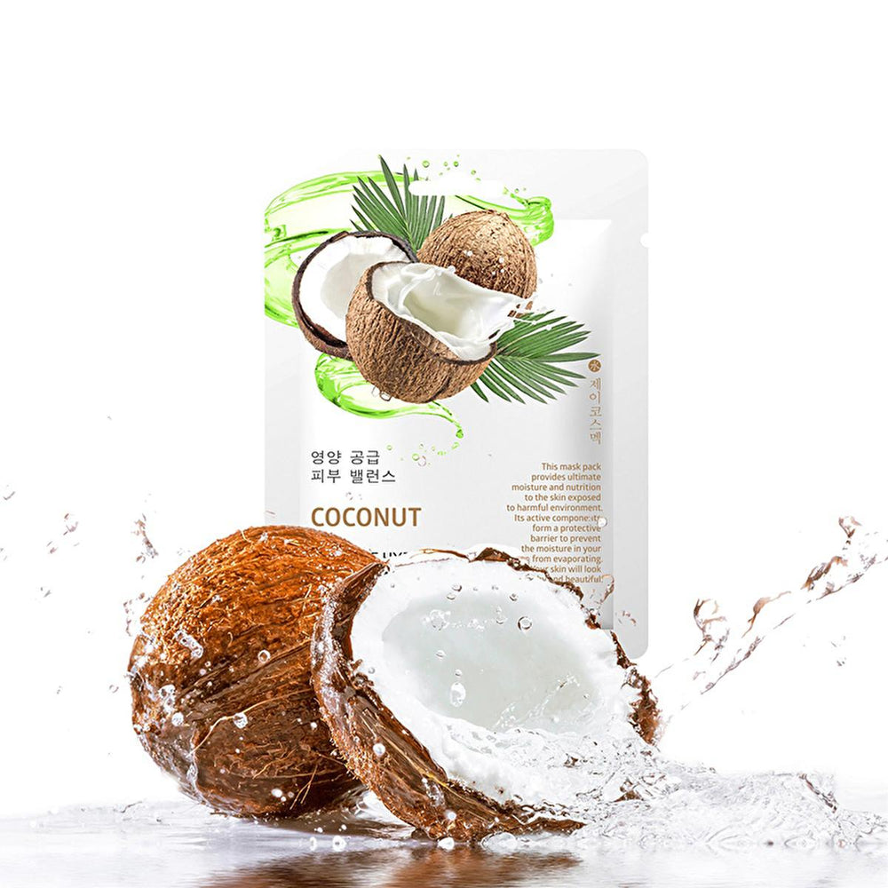 JKosmec Hydrating Coconut Face Mask - 25ml, Natural Skincare for Dry Skin, Moisturizing Coconut Water & Oil - view 2