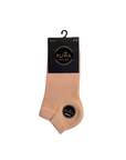 Ruwa 201 Women's No-Show Socks Breathable Orange 1 Pair