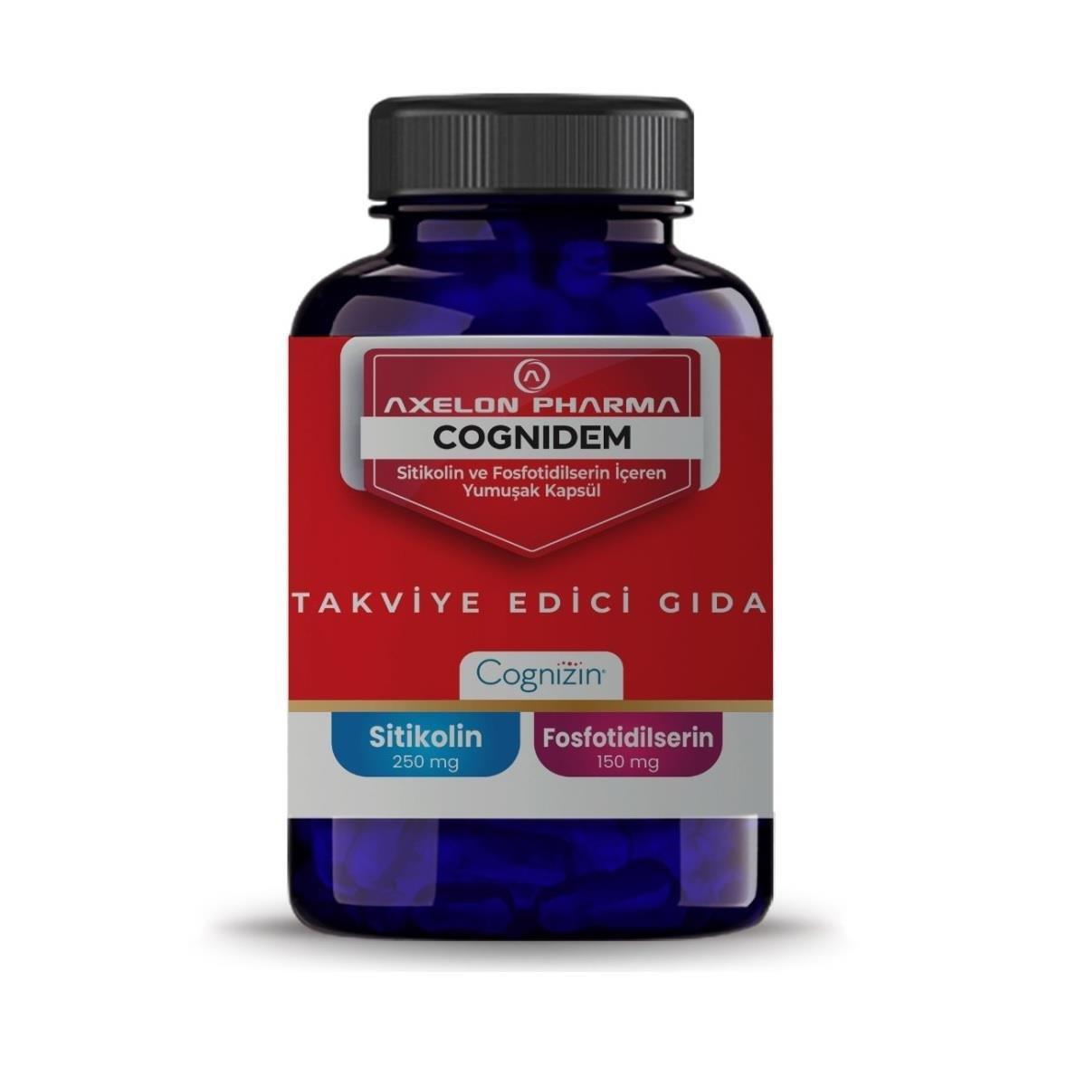 Cognidem Cognitive Support Supplement - Citicoline & Phosphatidylserine Soft Capsules for Brain Health Cognidem Cognitive Support Supplement - Boost Brain Health Cognitive support supplement, Citicoline supplement, Phosphatidylserine supplement, Brain health supplement, Dietary supplement for cognitive function, Cognitive health, Brain support, Mental clarity, Focus enhancement, Dietary supplement, Soft capsules, Citicoline, Phosphatidylserine