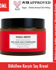 Maruderm Anti-Hair Loss Hair Cream 300ml - Nourishes & Stimulates Hair Growth, Enhances Shine & Strength Maruderm Anti-Hair Loss Hair Cream - Stimulates Growth & Nourishes Anti-Hair Loss Hair Cream, Hair Care Product, Natural Ingredients for Hair, Caffeine Hair Treatment, Biotin Hair Cream, Hair Loss Solution, Hair Growth Stimulator, Nourishing Hair Cream, Hair Strengthening Treatment, Maruderm Hair Care