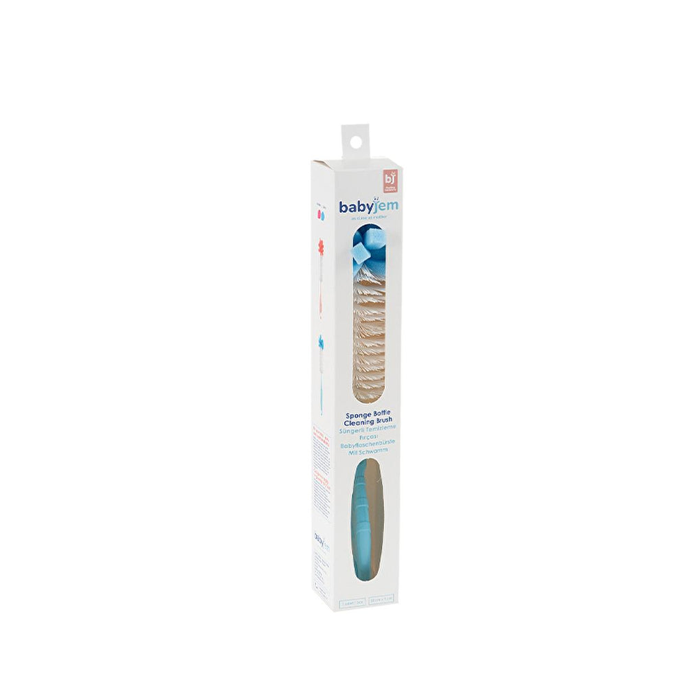 Babyjem Baby Bottle Brush - Spongy Tip, 360° Rotatable, 12.2 inches Long - Ideal for Newborns to Toddlers - view 2