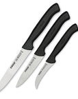 Pirge Kitchen Knife Set 3-Piece - High-Carbon Stainless Steel, Ergonomic Handles Pirge 3-Piece Kitchen Knife Set - High-Carbon Stainless Steel Kitchen Knife Set, Stainless Steel Knives, Ergonomic Knife Handles, High-Carbon Knives, Kitchen Utensil Set, Cooking Essentials, Home Cook Gifts, Culinary Tools, Knife Set, Kitchen Gifts, Pirge, Kitchen Utensils, Cooking Tools
