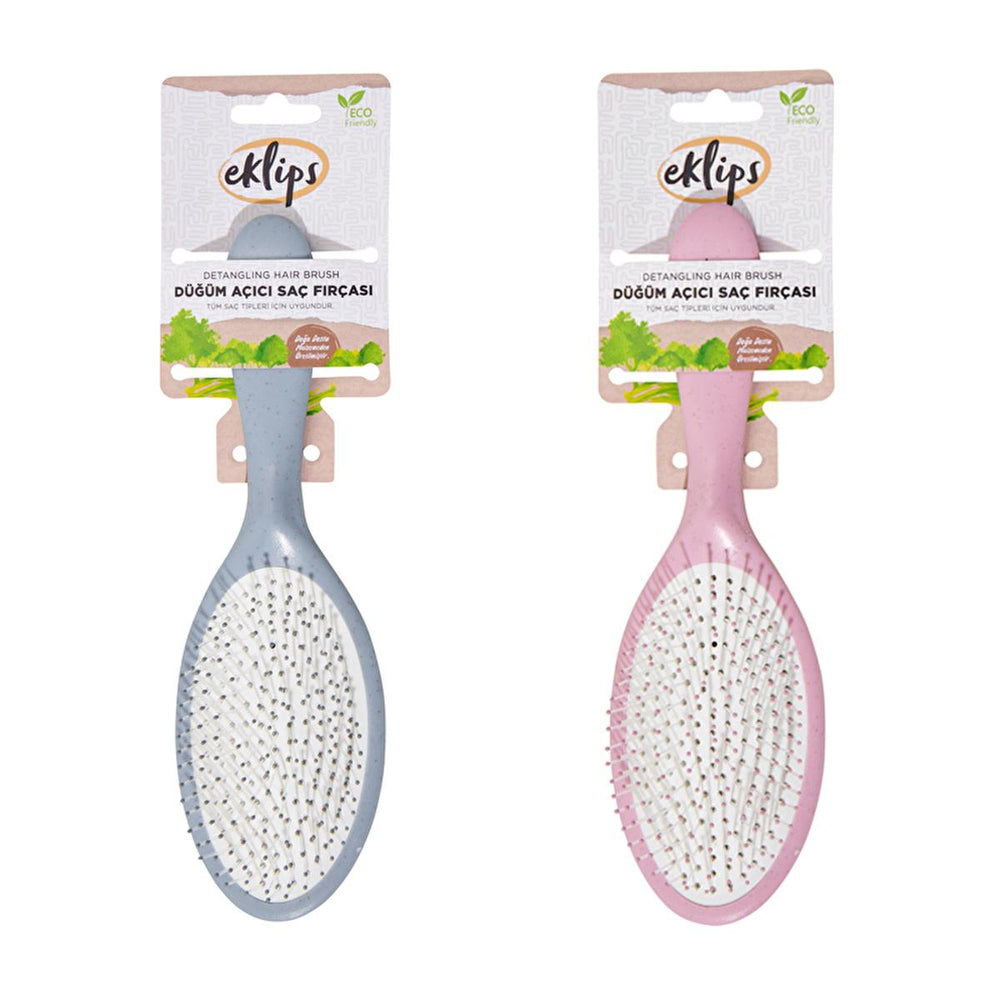 Eklips Detangling Hair Brush - Gentle, Eco-Friendly Hair Care for Tangle-Free Locks - view 2