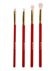 Nascita Makeup Brush Set - 4 Piece Eye Makeup Brushes for Eyeshadow & Eyeliner Application Nascita 4-Piece Eye Makeup Brush Set makeup brushes, eye makeup, eyeshadow brushes, eyeliner brushes, professional makeup tools, beauty essentials, makeup accessories, cosmetic brushes, Nascita, Love Series