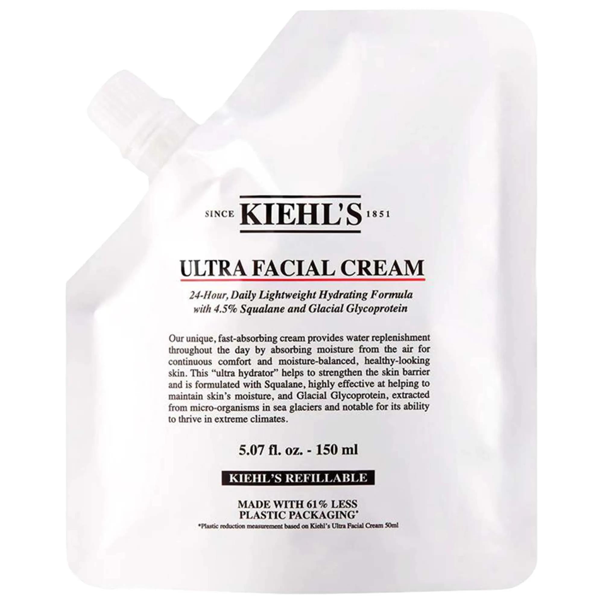 Kiehl's Ultra Facial Refillable Moisturizing Cream - Long-Lasting Hydration, Squalane Skincare, Fragrance-Free, Paraben-Free Kiehl's Ultra Facial Moisturizing Cream - 72hr Hydration moisturizing face cream, long-lasting hydration, squalane skincare, fragrance-free moisturizer, paraben-free skincare, Kiehl's Ultra Facial Refillable Moisturizing Cream, dry skin solution, dull skin solution, sensitive skin care, natural skincare, clinically-tested skincare, face moisturizer, hydration, skincare, Kiehl's, refil