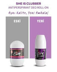She Clubber Women's Roll-On Deodorant: Long-Lasting Fragrance & Sensitive Skin Protection - 1.69 fl oz She Clubber Women's Deodorant: Sensitive Skin & Long-Lasting roll-on deodorant, women's deodorant, sensitive skin deodorant, long lasting deodorant, fragrance deodorant, odor protection, body odor control, antiperspirant, underarm deodorant, fresh scent deodorant, deodorant, women, sensitive skin, long lasting, fragrance, odor protection, body odor, antiperspirant, underarm, fresh scent, personal care, bea