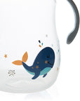 Babyjem Spill-Proof Baby Sippy Cup - 8.45 fl oz, Grey - Easy Transition from Bottle to Cup for Babies Aged 6-18 - view 2