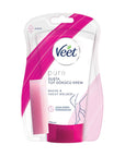 Veet Pure Hair Removal Cream - Ammonia-Free, Quick 4-6 Min Application, Sensitive Skin Friendly Veet Pure Hair Removal Cream - Quick & Painless hair removal cream, Veet Pure, ammonia-free hair removal, quick hair removal, sensitive skin hair removal, painless hair removal, easy hair removal, cosmetic, personal care, beauty products, grooming