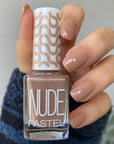 Pastel Nude Oje - Vegan & Cruelty-Free Nail Polish in Nude Shade - 757 Vegan Nude Nail Polish - Cruelty-Free & Chemical-Free - 757 vegan nail polish, cruelty-free nail polish, nude shade nail polish, chemical-free cosmetics, Pastel Nude nail color, vegan beauty products, cruelty-free beauty, nail care, cosmetic gifts, ethical beauty products, healthy nail polish, clean beauty, 13 ml nail polish, nude nail color