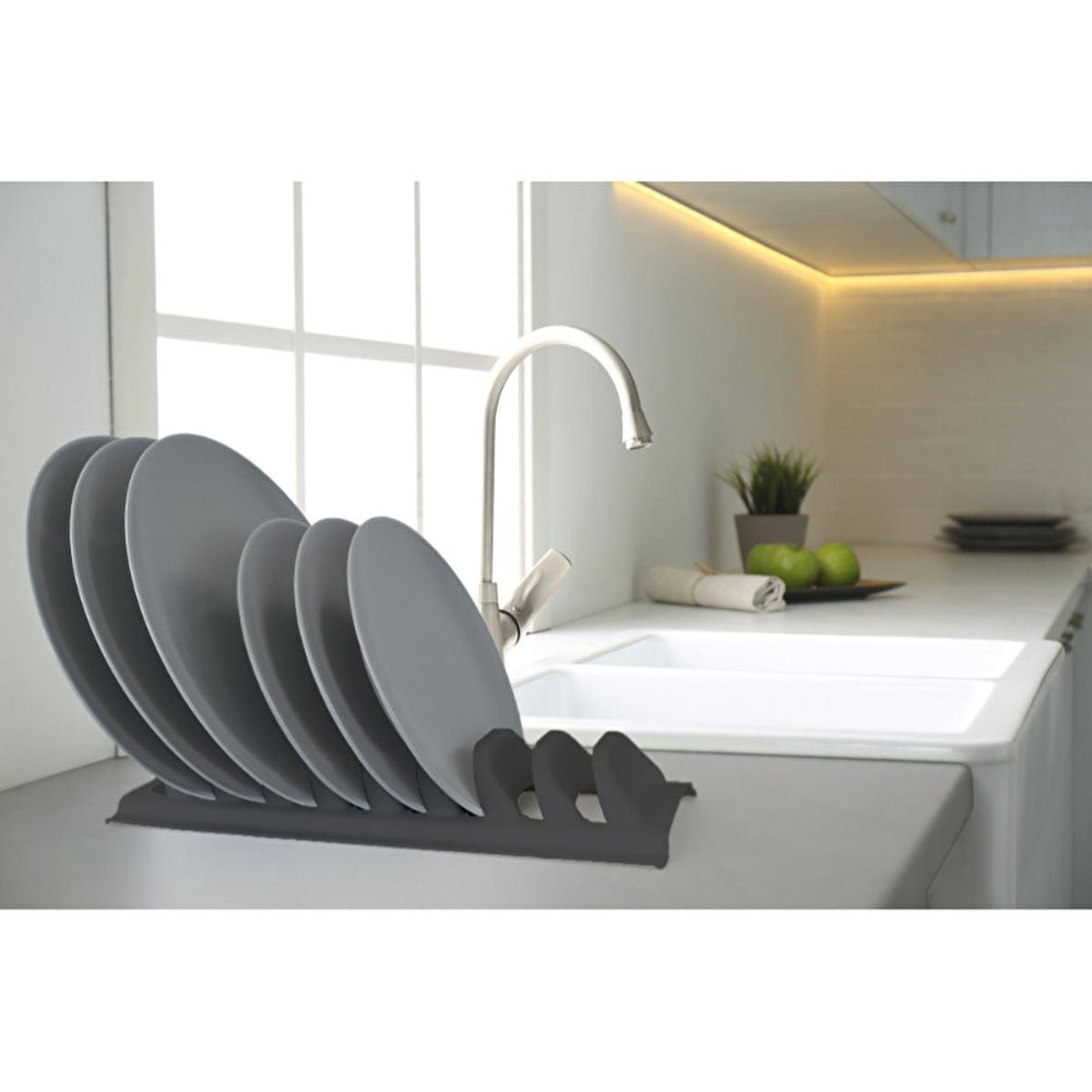 Decobella 8-Compartment BPA-Free Polypropylene Plate - Dishwasher Safe Multi-Compartment Dinnerware for Organized Meal
