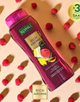 Komili Rich Aroma Refresh & Energize Shower Gel - Long Lasting Fragrance & Energizing Formula Komili Refresh & Energize Shower Gel - 16.91 fl oz Shower Gel, Scented Shower Gel, Refresh & Energize, Long-lasting fragrance, Raspberry and Ylang Ylang shower gel, Energizing Shower Gel, Luxurious Shower Experience, Refreshing Shower Gel, Personal Care, Skincare, Fragrance, Aromatic Shower Gel