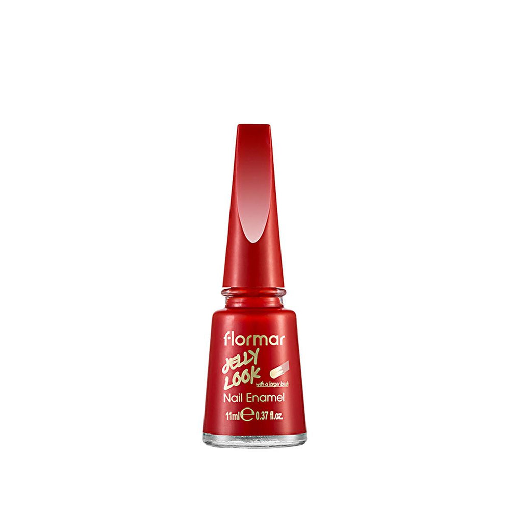 Flormar Scarlet Jelly Nail Polish: High Shine, Gel Effect, Long Lasting, Intense Pigment - Red Jelly Polish Flormar Scarlet Jelly Nail Polish: Gel Effect, High Shine Jelly nail polish, Gel effect nail polish, High shine nail polish, Long lasting nail polish, Pigmented nail polish, Scarlet nail polish, Red jelly nail polish, Glossy nail polish, Flormar nail polish, Quick dry nail polish, Nail polish, Nail color, Scarlet, Red, Jelly polish, Gel polish, High shine, Long lasting, Pigmented, Flormar, Quick dry,