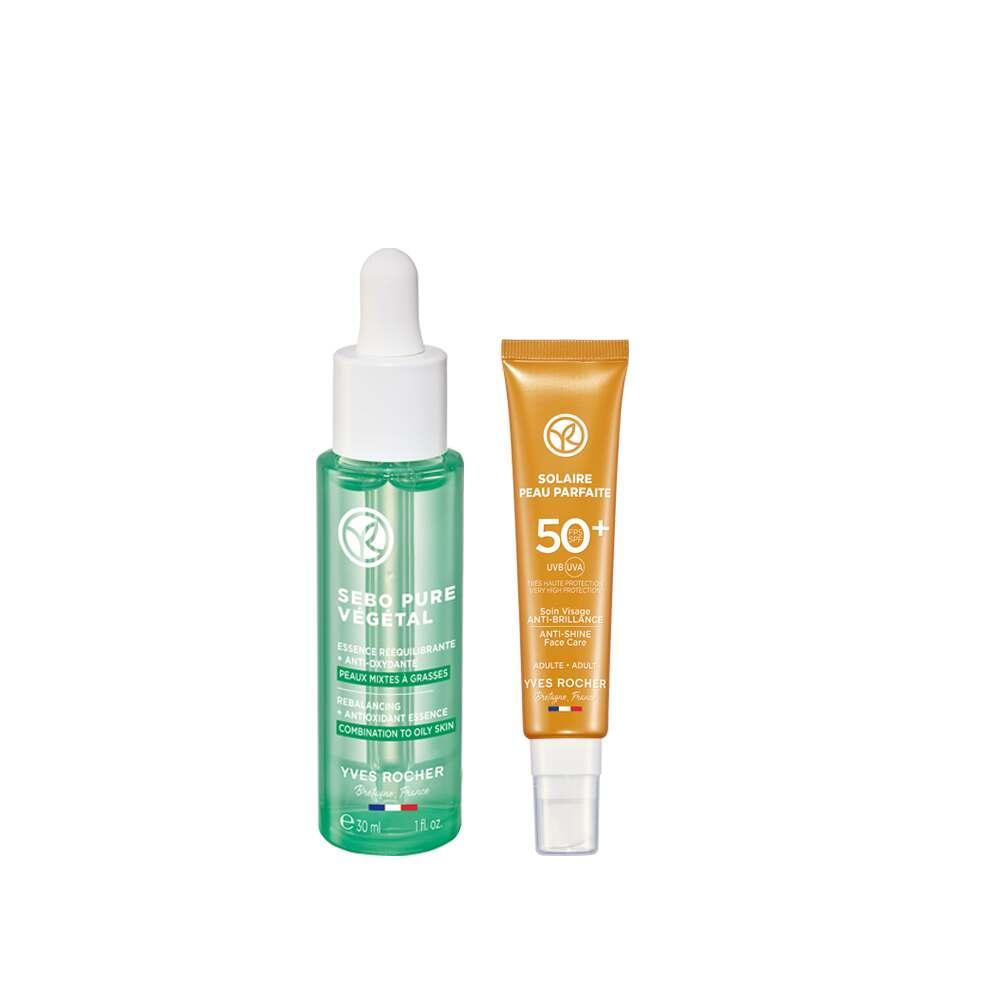 Karma Skincare Set for Oily Skin - Deep Cleansing & Sun Protection - SPF 50+ Anti-Shine - image 2