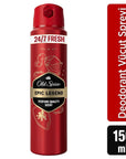 Old Spice Epic Legend: Long Lasting Men's Body Deodorant Spray - Aluminum Free, 24/7 Odor Protection with Bourbon Vanilla, Cherry Tobacco & Smoked Oak Scent, 5.07 fl oz Old Spice Epic Legend Deodorant - Long Lasting Odor Protection Old Spice Deodorant, Men's Deodorant, Long Lasting Deodorant, Aluminum Free Deodorant, Body Odor Protection, Epic Legend Deodorant, Spray Deodorant, Perfume Quality Deodorant, men's grooming, body spray, fragrance, bourbon vanilla, cherry tobacco, smoked oak, warm amber, 24/7 fra