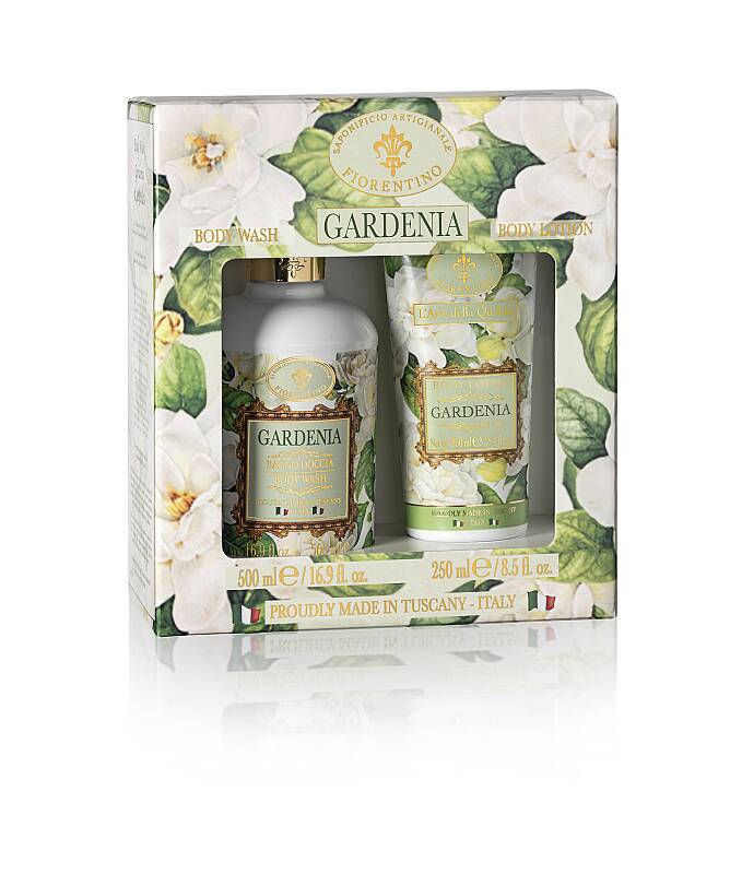 Saponificio Artigianale Fiorentino Gardenia Body Care Set 2-Piece