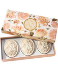 Saponificio Artigianale Fiorentino Rose Blossom Soap Set 3 x 125g