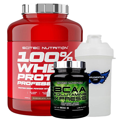 Scitec Whey Professional + BCAA Glutamine Xpress Combination