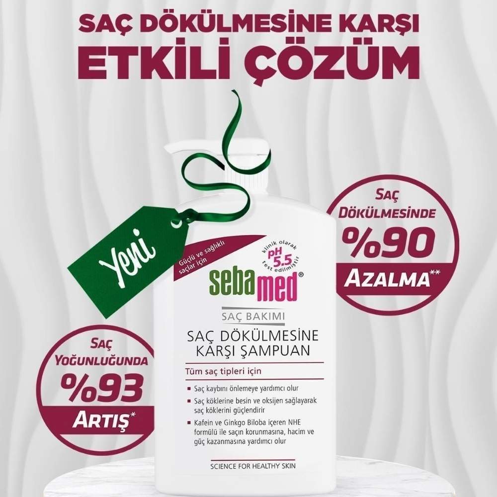 Sebamed Anti-Hair Loss Shampoo for Stronger Hair 1000ml