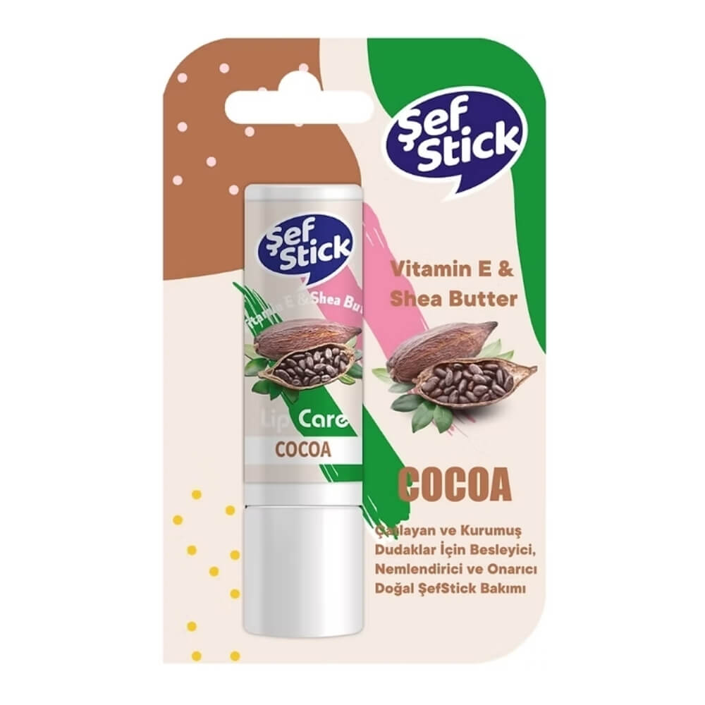 Sef Stick Cocoa Lip Balm Deeply Moisturizing Care 4.8g