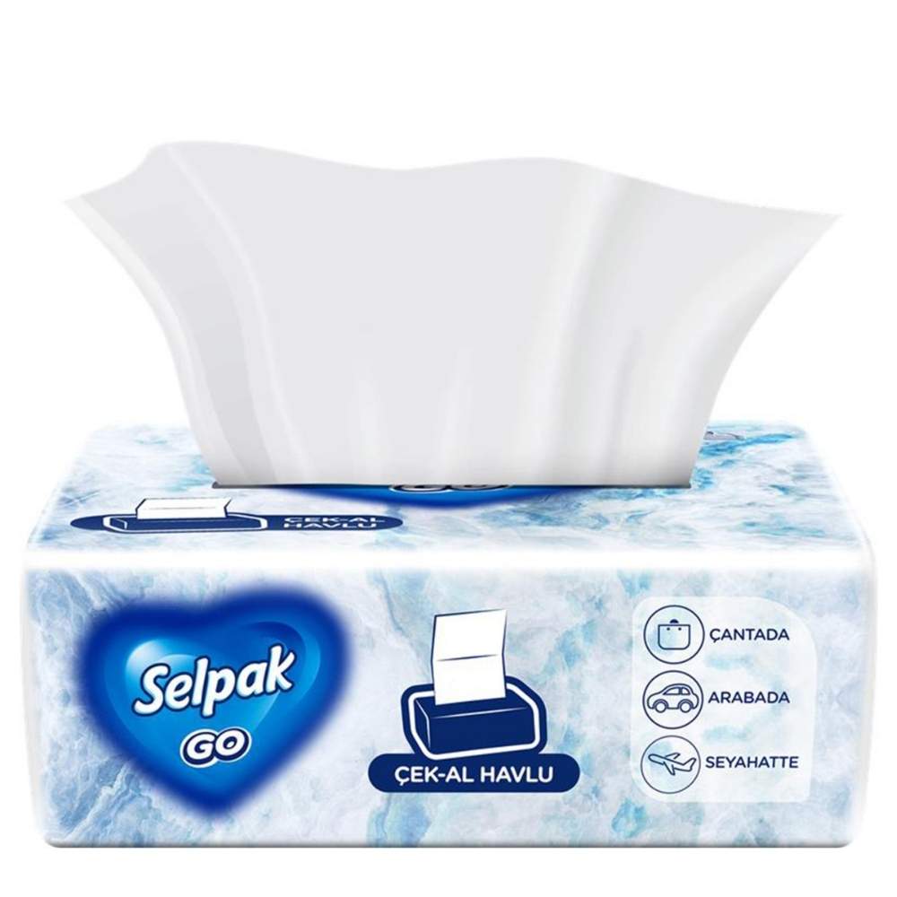 Selpak Go Pull & Use Paper Towels 50 Sheets