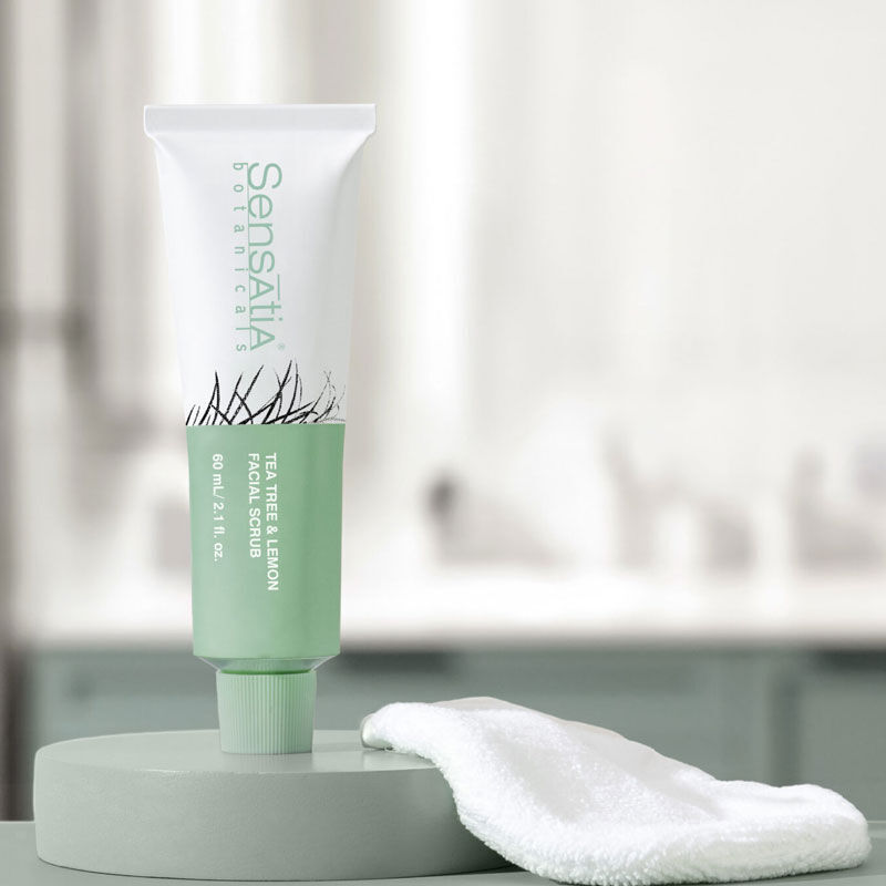 Sensatia Botanicals Tea Tree Lemon Face Scrub 60 ml