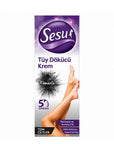 Sesu Charcoal Detox Hair Removal Cream for Smooth Skin 100 ml