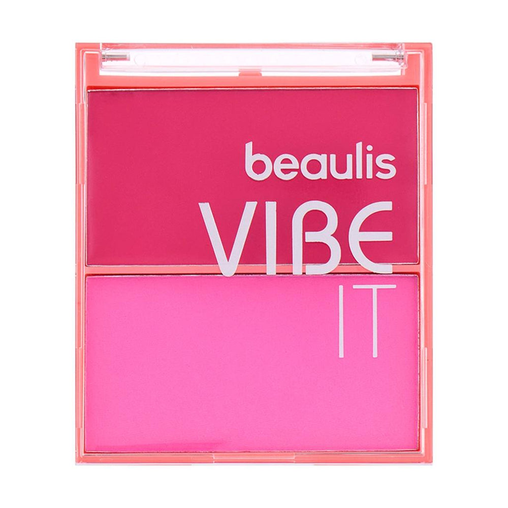 Beaulis Vibe It Cream & Powder Blush Duo 667 Pink Mirage