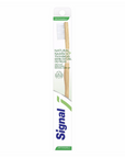 Signal Bamboo Natural Soft Toothbrush for Gentle Cleaning