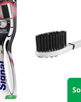 Signal Charcoal Toothbrush Deep Cleaning Manual Brush 1 Pack