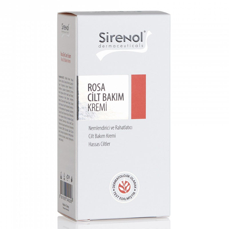Sirenol Witch Hazel Rosa Soothing Cream 60ml