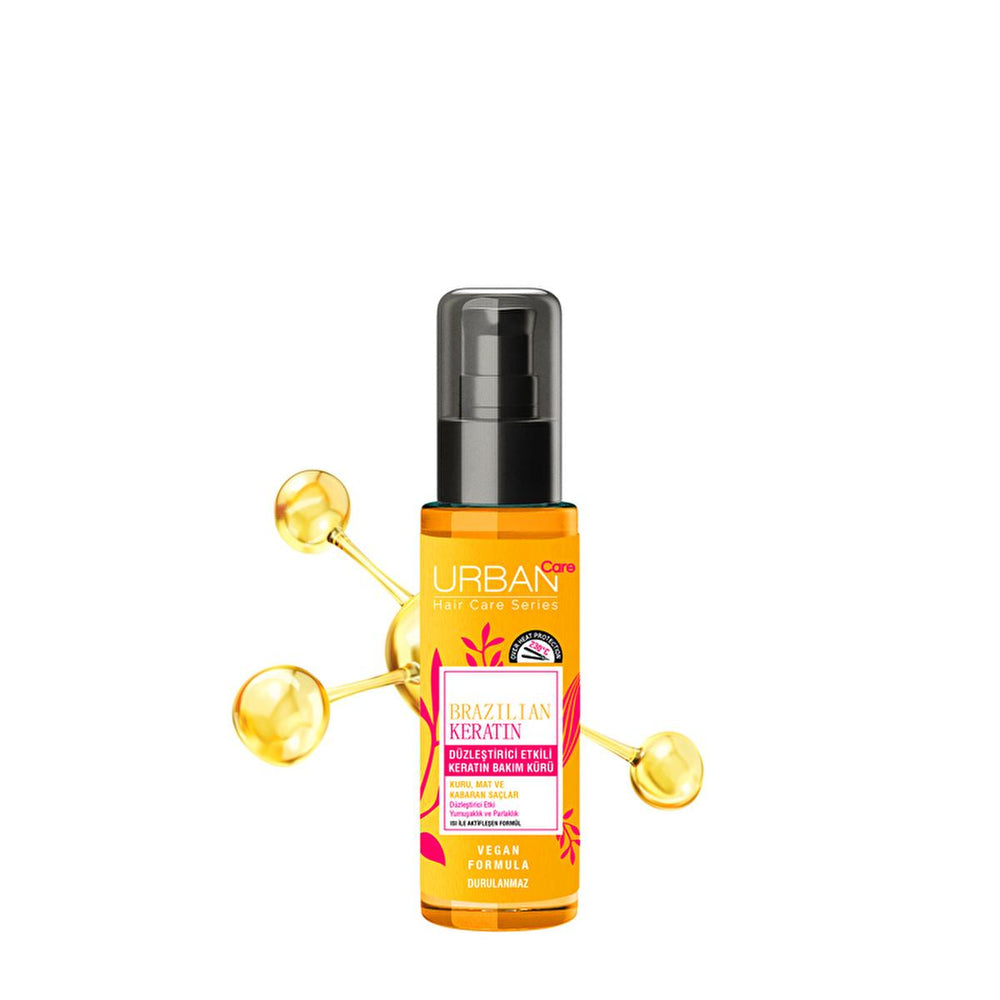 Urban Care Brazilian Keratin Hair Treatment - Nourishing, Smoothing, and Protecting Hair with Hydrolyzed Keratin - view 2