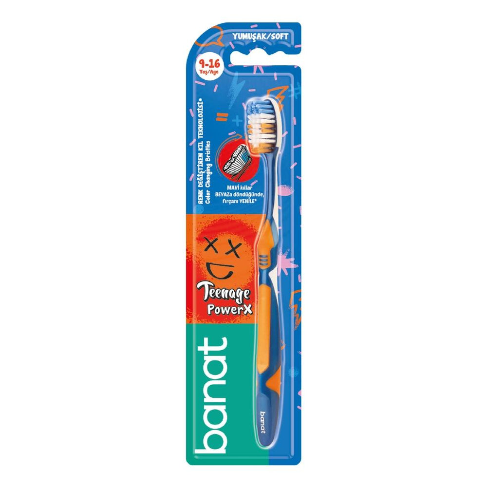 Banat Teenage PowerX & Happy Soft Toothbrush
