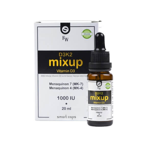 Smart Caps D3K2 Mixup Liquid Supplement 20 ml
