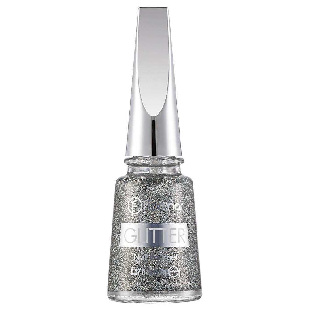 Flormar Holographic Silver Glitter Nail Polish: Shimmering, Long-Lasting, & Semi-Sheer Sparkly Polish for Stunning Nail Art Flormar Glitter Nail Polish: Holographic Silver, Shimmer & Sparkle glitter nail polish, shimmer nail polish, sparkly nail polish, holographic silver nail polish, semi-sheer glitter polish, long lasting glitter nail polish, nail art glitter, Flormar nail polish, nail polish, glitter polish, shimmer polish, sparkly polish, holographic nail polish, silver nail polish, semi-sheer polish, l