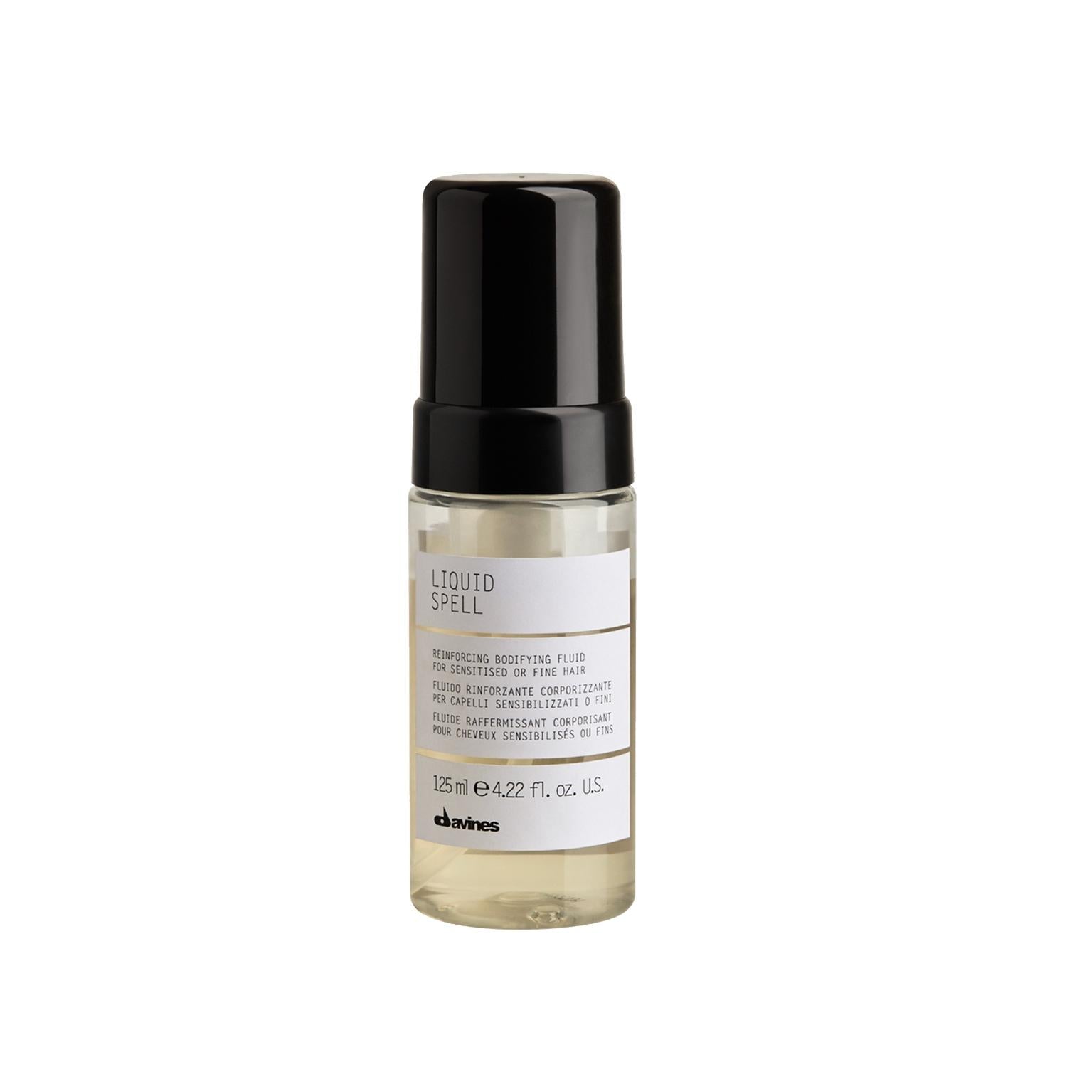 Davines Liquid Spell Reinforcing Hair Volume Liquid - 125ml Hair Care for Volume & Strength Davines Liquid Spell - Hair Volume & Strength Davines Liquid Spell, hair reinforcing liquid, Saç Güçlendirici Hacim Sıvısı, hair volume product, reinforcing hair care, hair care, volume enhancement, strengthening hair, liquid hair care, Davines hair products, hair volume solution