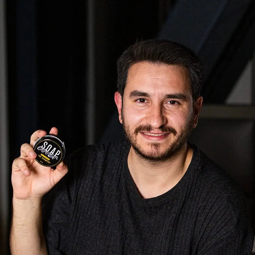 Hair Soap Hair Darkening Compressed