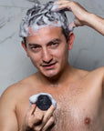 SoapCover Gray Hair Coverage Soap Hair Darkening Compressed