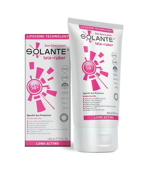Solante Tele-Rubor Sun Care Lotion Spf 50+ 150ml - Sun Care Lotion