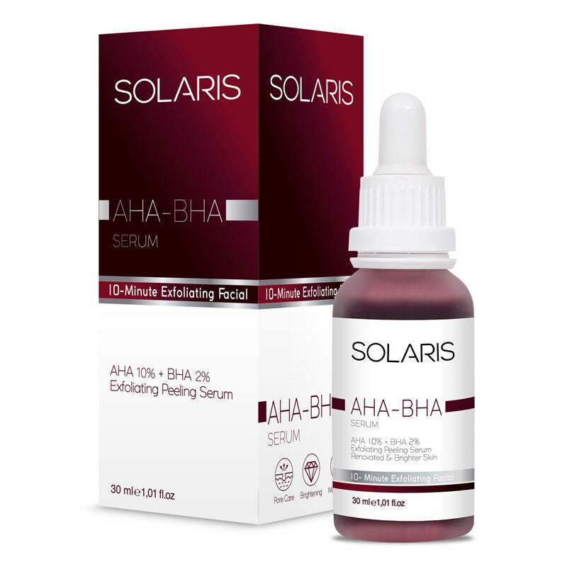 Solaris AHA BHA Skin Tone Evening Serum 30 ml