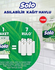Solo Hangable Paper Towel High Absorbency Roll 1=7