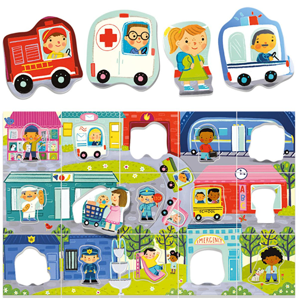 Headu Ecoplay Play City: Engaging Educational Puzzle for 3-6 Year Olds | City Themed Matching Game for Preschoolers Headu Play City Puzzle: Educational Fun for 3-6 Year Olds educational puzzle, 3-6 year old puzzle, city themed puzzle, matching game for kids, preschool puzzle, Headu Ecoplay, children's puzzle, vehicle puzzle, puzzle, kids puzzle, children puzzle, matching game, city puzzle, vehicle toy, preschool activity, learning toy, spatial reasoning, problem-solving, cognitive skills, gifts for kids, to