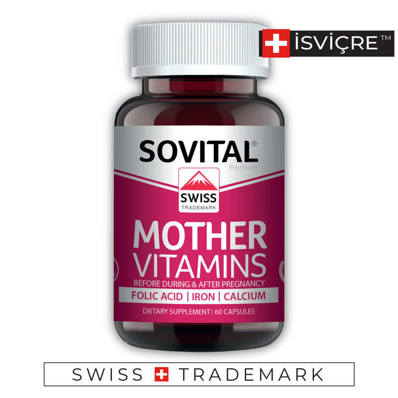 Sovital Mother Vitamins Daily Multivitamin for Moms 60 Capsules