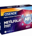 Osende Methylfolate + Iodine Sublingual Tablets - Prenatal Vitamins for Healthy Fetal Development & Thyroid Function - Dietary Supplement Osende Methylfolate + Iodine Sublingual Tablets Methylfolate supplement, Iodine dietary supplement, Sublingual tablets, Folic acid supplement, Prenatal vitamins, Dietary Supplement, Pregnancy support, Thyroid health, Nutritional supplement, Health and wellness