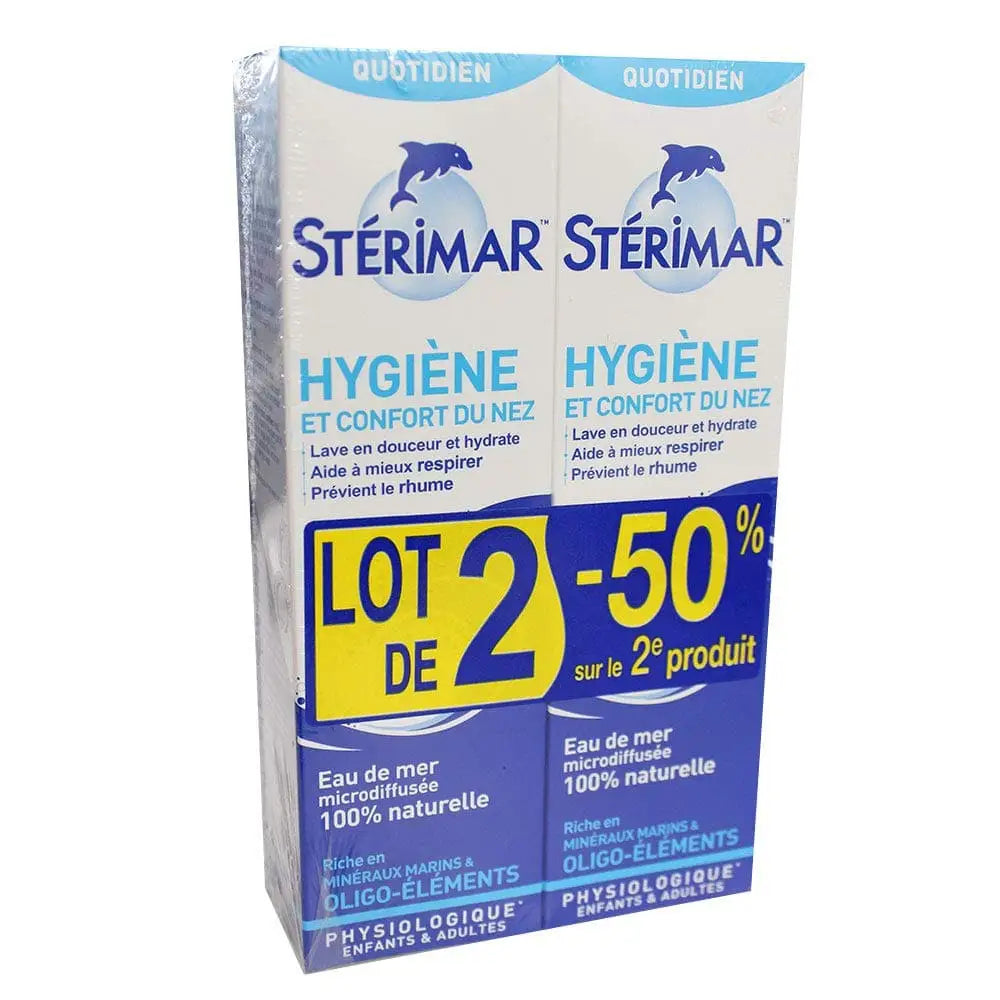 Sterimar Nasal Hygiene Spray 100ml x 2 