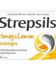 Strepsils Honey and Lemon Lozenges (36 Lozenges)