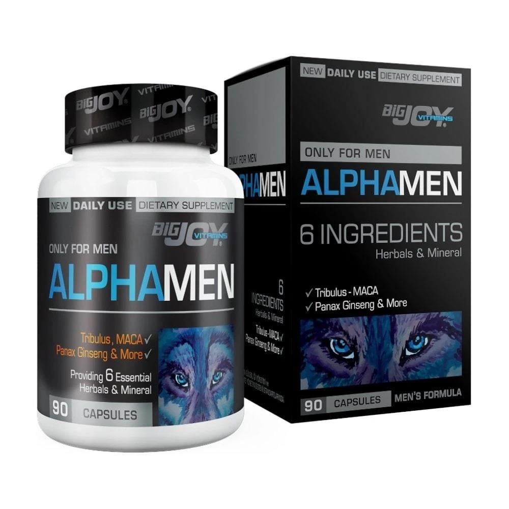 Vitamin Alpha Men 90 Capsules in Water - Vitamin & Supplement