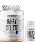 Supplementler.com Whey Isolate 1000 Gr + Green Tea Extract 120 Capsules Combination