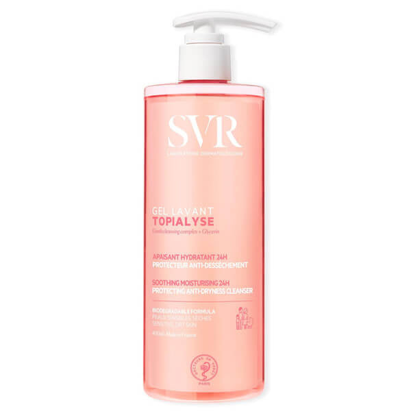 SVR Topialyse Gel Lavant Gentle Cleanser 400 ml